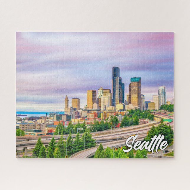 Puzzle Seattle, Washington, Estados Unidos (Horizontal)
