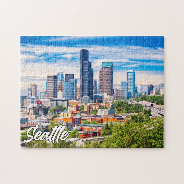 Puzzle Seattle, Washington, Estados Unidos (Horizontal)