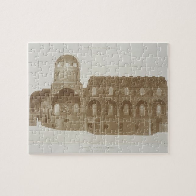 Puzzle Sección representativa de la capilla de Palatine, (Horizontal)