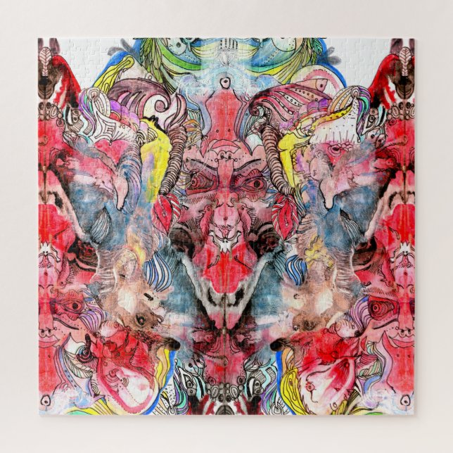 Puzzle Second Sight – Arte Impreso Visionario Intuitivo (Vertical)