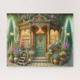 Puzzle Secret Garden Flower Shop Gardener's Cobblestone