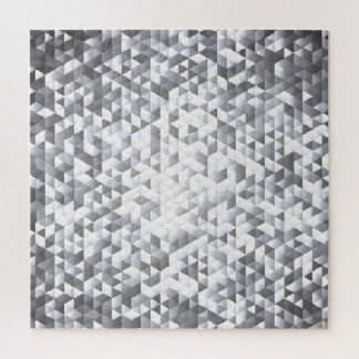 Puzzle Secuencias de plata: fondo de mosaico brillante