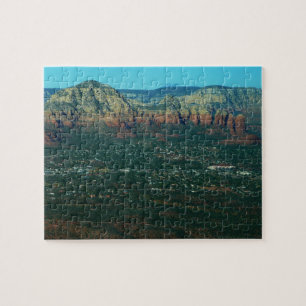 Puzzle Sedona y Coffee Pot Rock desde arriba