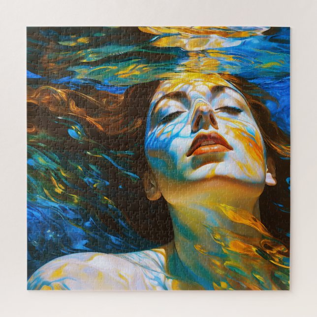 Puzzle "Selene" - Mujeres En El Agua (Vertical)