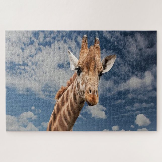 Puzzle Selfie de Giraffe (Horizontal)