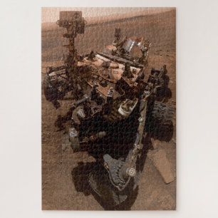 Puzzle Selfie NASA Mars Curiosity Rover Laboratory