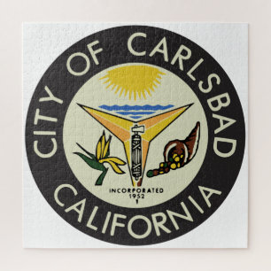 Puzzle Sello de la ciudad de Carlsbad (California)