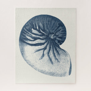 Puzzle Sello de ojos de tiburón índigo