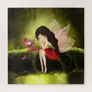 Puzzle Selva Encantada De bonito Y Cerveza