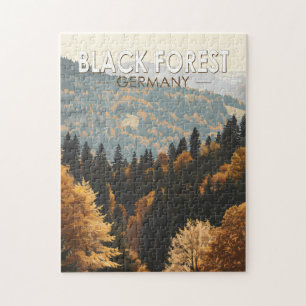 Puzzle Selva Negra Alemania Viaje de arte