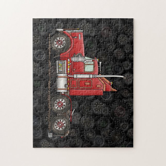 Puzzle Semi-Taxi lindo (Vertical)