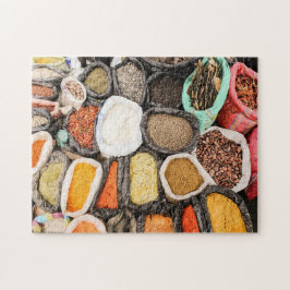 Puzzle Semilla y especias Sacra mercado de especias Ecuad