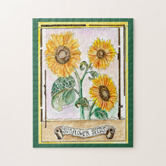Puzzle Semillas de girasol