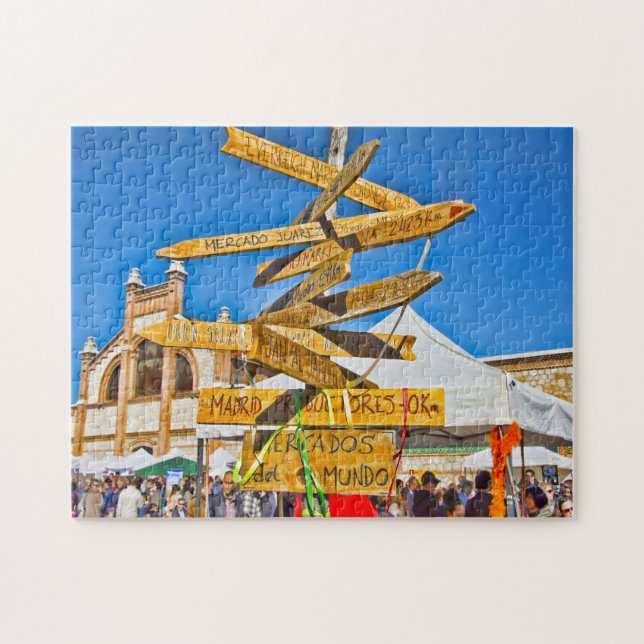 Puzzle Señal en Madrid. (Horizontal)