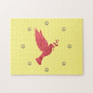 Puzzle Señales de paloma y paz