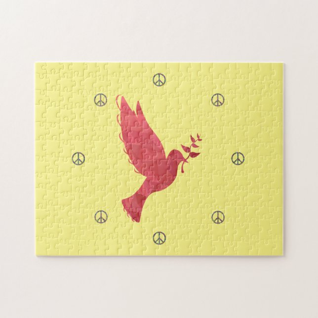 Puzzle Señales de paloma y paz (Horizontal)