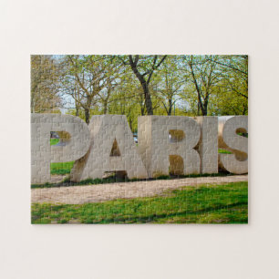 Puzzle Señales de tráfico de París.