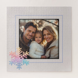 Puzzle Sencillo copo de nieve