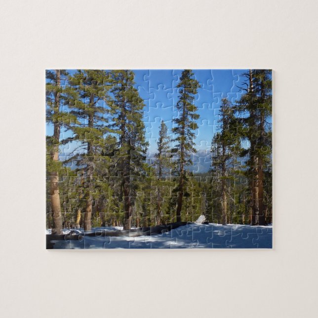 Puzzle Senderismo bajando desde Mitchell Peak en Sequoia (Horizontal)