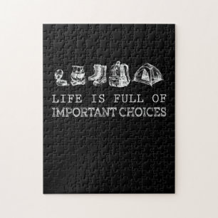 Puzzle Senderismo Lover La Vida Está Llena De Opciones