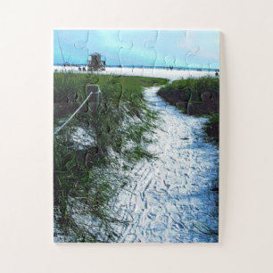 Puzzle Sendero a la impresionante playa de Siesta Keys