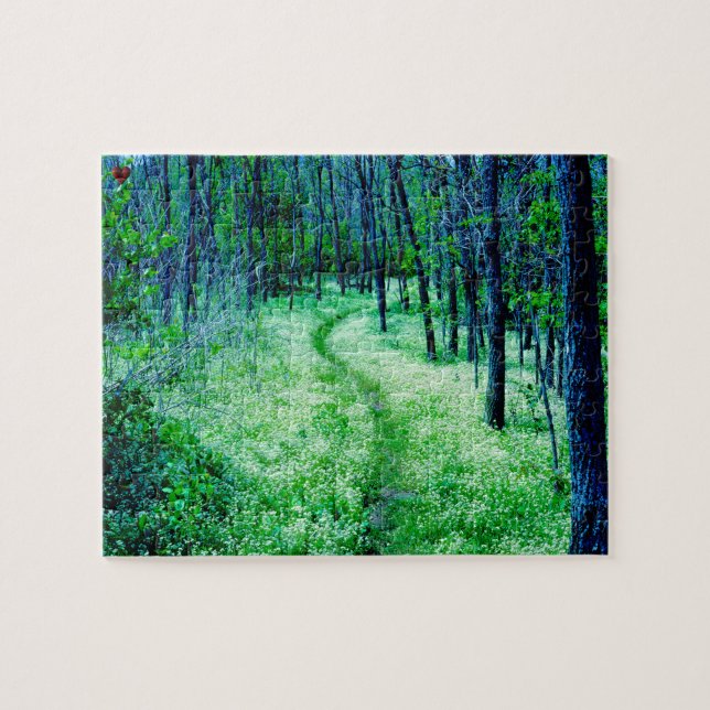 Puzzle "Sendero de los Apalaches Virginia.", (Horizontal)