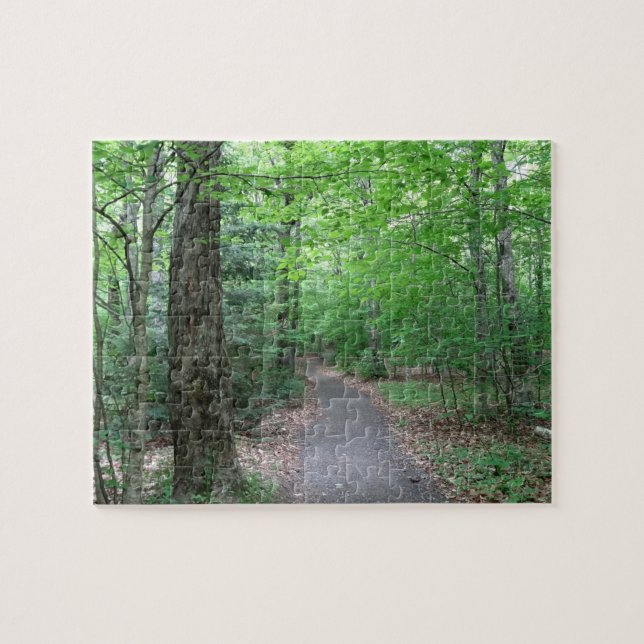 Puzzle Sendero Lonesome Lake Trail en New Hampshire (Horizontal)