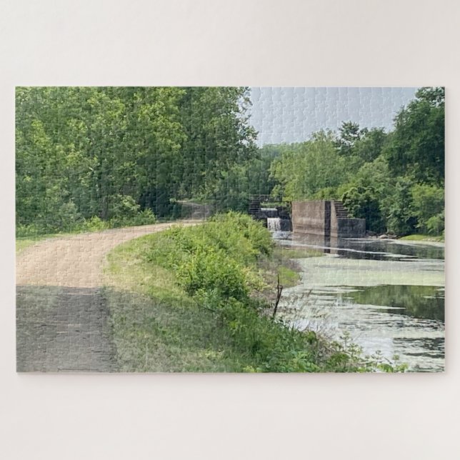 Puzzle Sendero Tranquilo junto al Canal  (Horizontal)