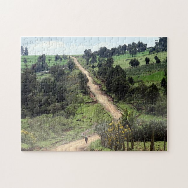Puzzle senderos para plantaciones de té (Horizontal)