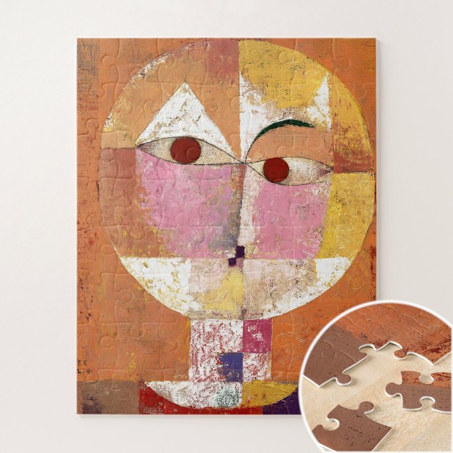 Puzzle Senecio por Paul Klee (Subido por el creador)
