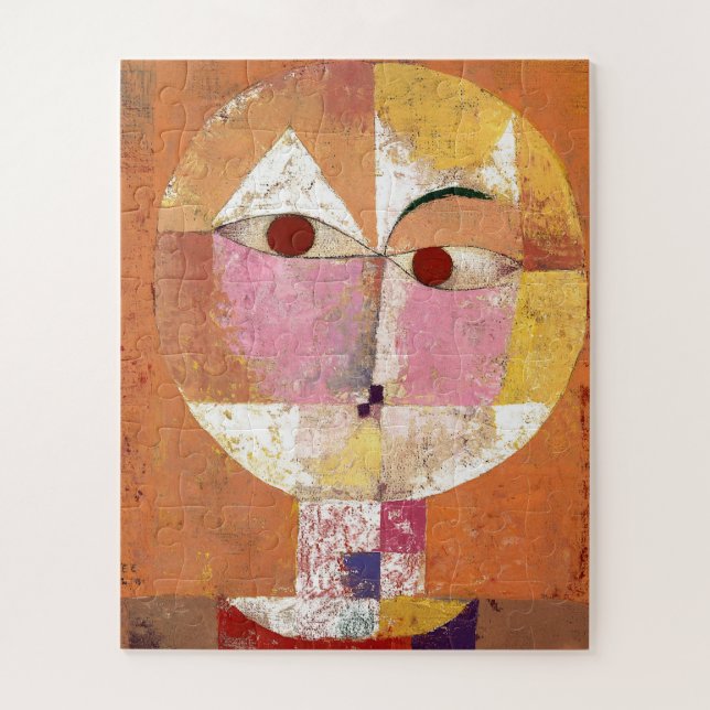 Puzzle Senecio por Paul Klee (Vertical)