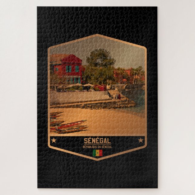 Puzzle Senegal (Vertical)