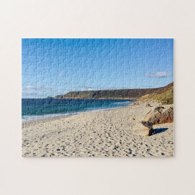 Puzzle Sennen Beach Cornwall England  (Horizontal)