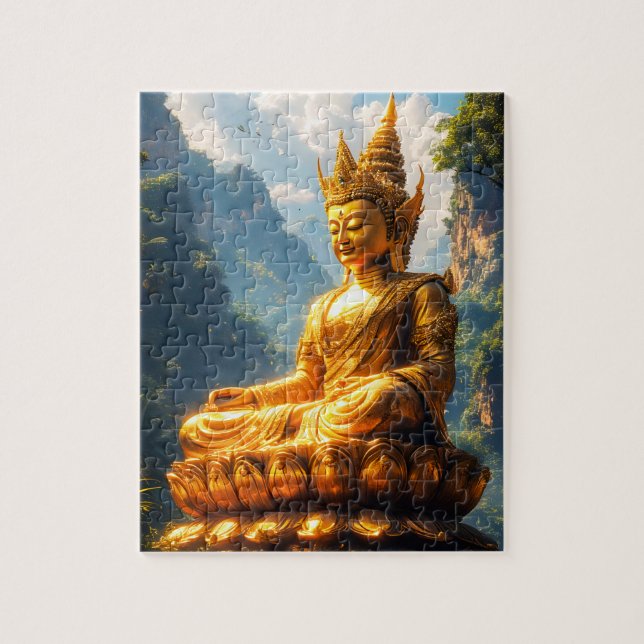 Puzzle Señor Buda de la Tierra Dorada (Vertical)