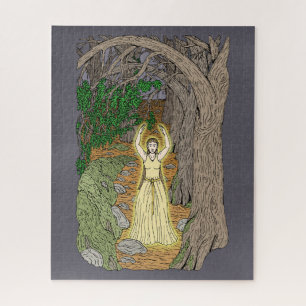 Puzzle Señora Eldritch (Dama Hada en el Bosque)