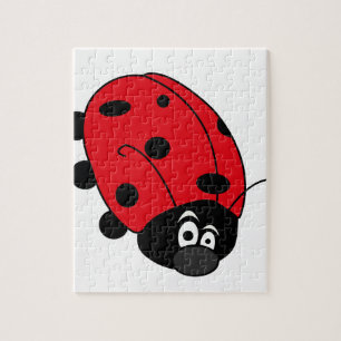 Puzzle Señora feliz Bug