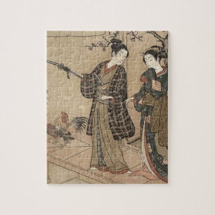 Puzzle Señora japonesa Woman Maiko del geisha de la