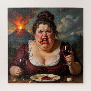 Puzzle “Señora Lava-Cake”- Ella Sopla Al Menor Detalle