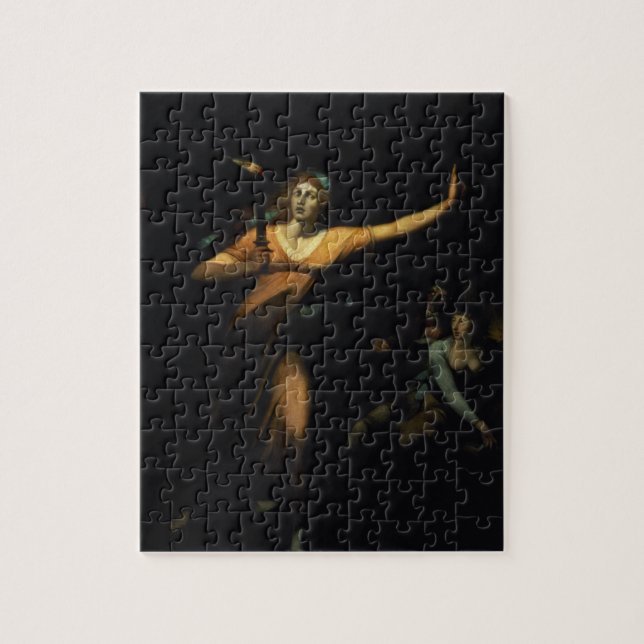 Puzzle Señora Macbeth Sleepwalking, 1783 (aceite en lona) (Vertical)