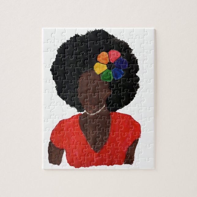 Puzzle Señora orgullosa de Brown (Vertical)