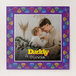 Puzzle Sentido Keepsake por papá - foto personalizada