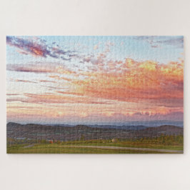 Puzzle Sentinel Rock Sunset, Vermont