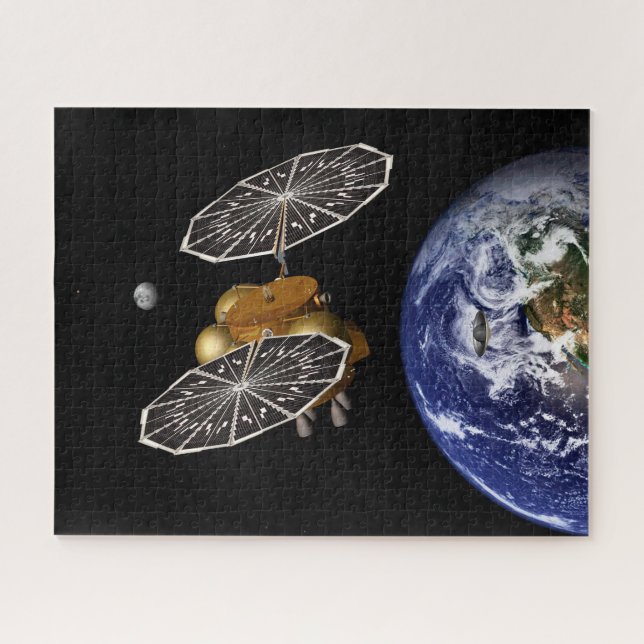 Puzzle Separación Del Vehículo De Entrada En Una Misión D (Horizontal)