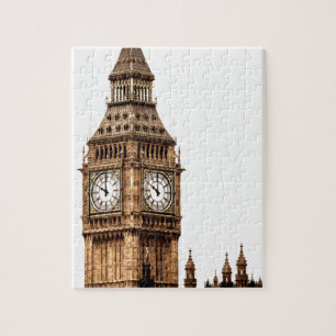Puzzle Sepia Big Ben Tower