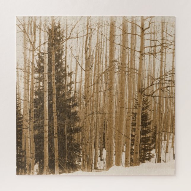 Puzzle Sepia Forest Maze - 20x20 - 520 piezas (Vertical)