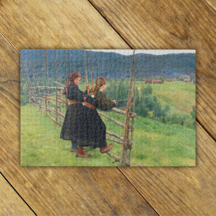 Puzzle Septiembre Erik Werenskiold Arte Finland Noruega