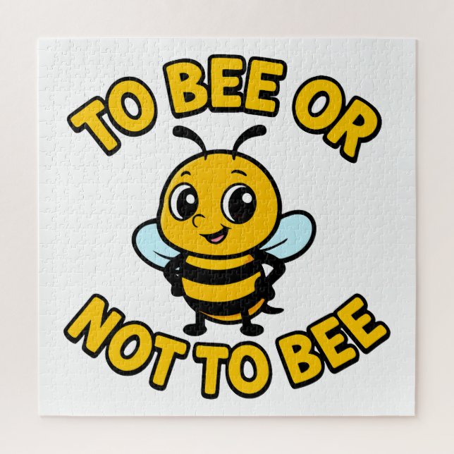 Puzzle Ser o no ser abeja (Vertical)