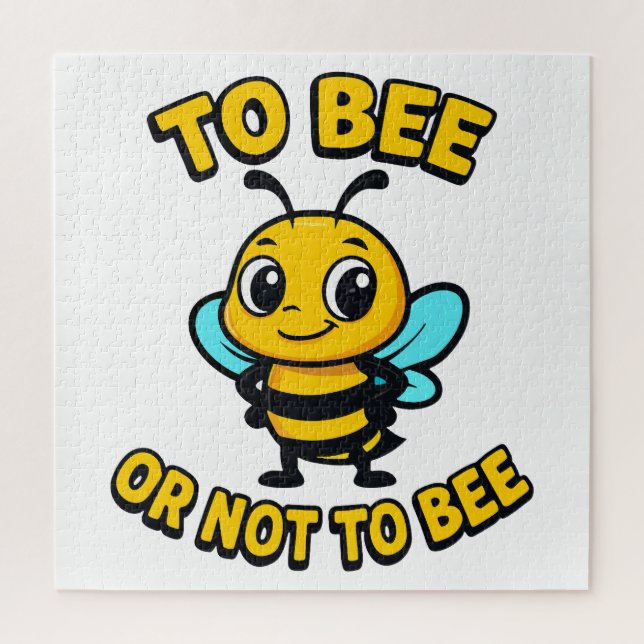 Puzzle Ser o no ser abeja (Vertical)