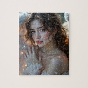 Puzzle Seraf Crepúsculo - Ángel brillante de luz vesperti