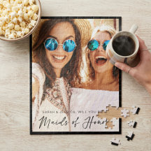 ¿Serás mi dama de honor? Foto de guión de moda